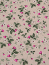 Rose Beige/Hot Pink/Light Sage/Multi 100% Rayon Floral Print Challis 54W