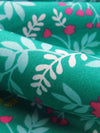 Aqua Green/Light Blue/French Rose/Multi 100% Cotton Floral Print Poplin Shirting 58W