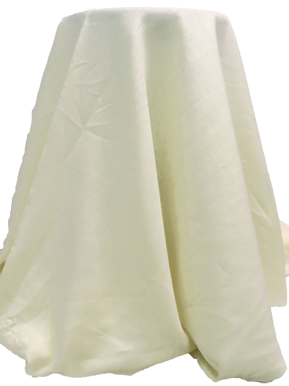 Cream 100% Linen Shirt-Weight Woven 59W