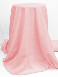 Pale Pink 100% Polyester Crepe Suiting - Famous Dress Designer - 58W