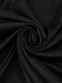 Black Polyester/Wool Crepe Suiting 60W