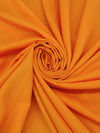 Vivid Tangerine 100% Rayon Twill Challis 60W