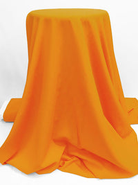 Vivid Tangerine 100% Rayon Twill Challis 60W