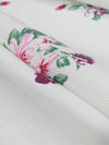 White/Rouge Red/Sage Green/Multi 100% Rayon Floral Print Challis 54W