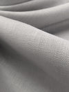 Pale Silver 100% Linen Mid-Weight Woven 58W