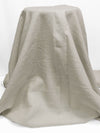 Pale Silver 100% Linen Mid-Weight Woven 58W