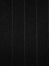 Black/Gray 100% Wool Vertical Pinstripe Suiting 62W