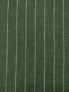 Deep Moss Green/Lamb's Ear Green 100% Linen Vertical Stripe Shirt Weight Woven 60W