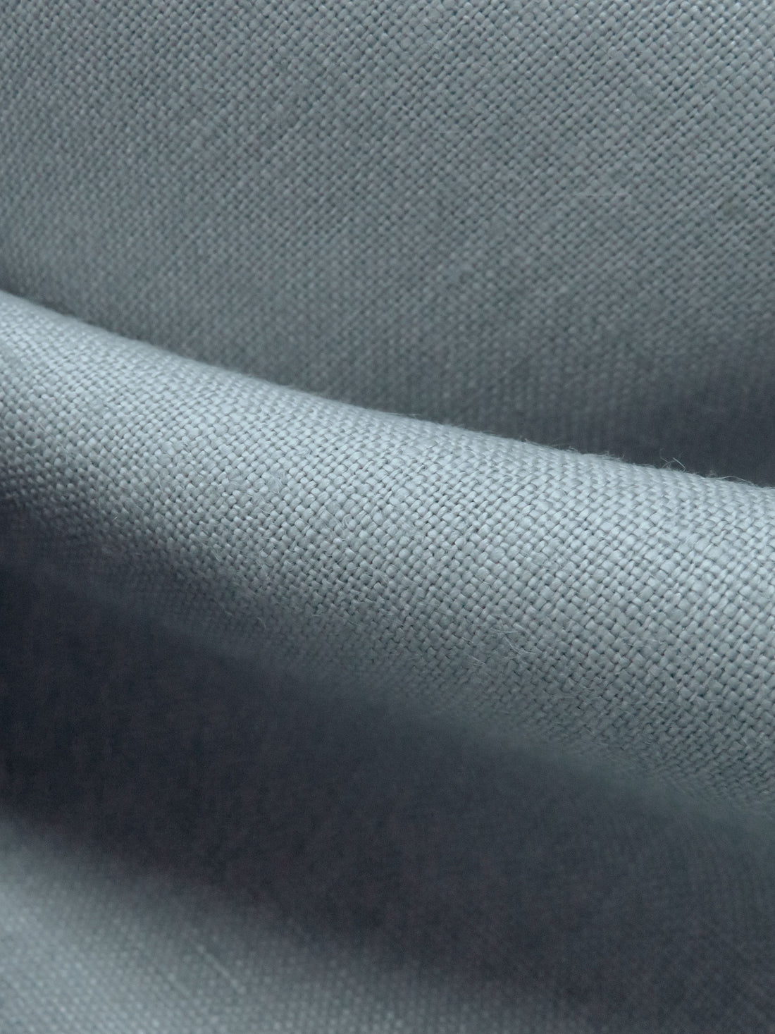 Shale Gray 100% Linen Shirt Weight Woven 58W