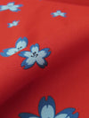 Cherry Red/Powder Blue/Azure Blue/Navy 100% Cotton Cherry Blossom Print Poplin Shirting 60W