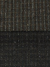 Black/Coffee/Granite/Off-White Wool/Polyester Novelty Weave Heavy Suiting 58W