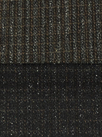 Black/Coffee/Granite/Off-White Wool/Polyester Novelty Weave Heavy Suiting 58W