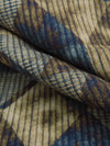 Stoney Beige/Deep Pacific Blue/Charcoal/Multi 100% Rayon Mottled Diamond Print Shirt Weight Woven - Ecoliva - 56W