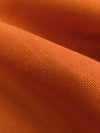Burnt Orange 100% Linen Shirt Weight Woven 56W