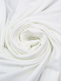 Eggshell White Polyester/Lycra ITY Knit - Made In Korea - 56W