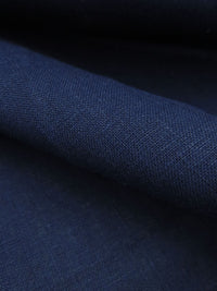 Space Blue 100% Linen Shirt Weight Woven 55W