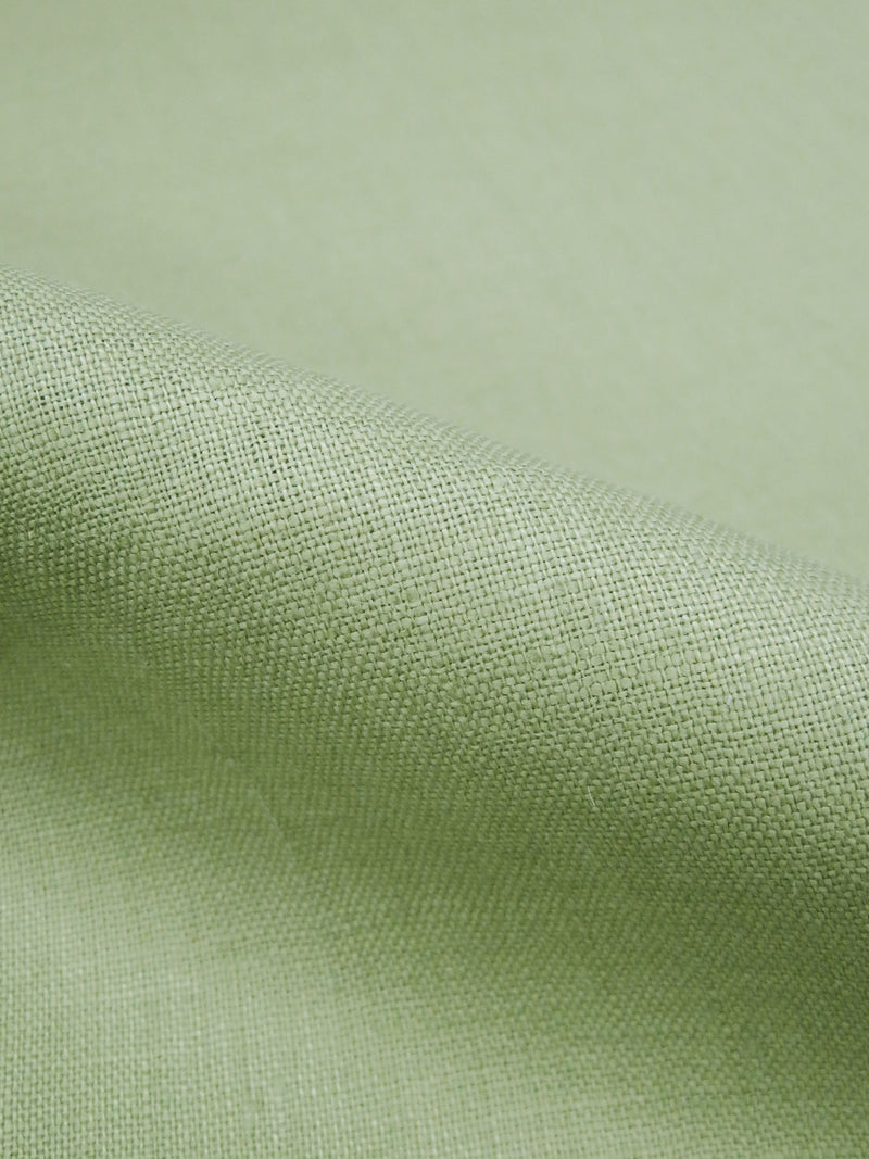 Sage Green 100% Linen Shirt Weight Woven 55W