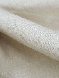 Oyster 100% Linen Mid-Weight Woven 58W