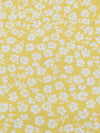 Lemon Zest/White 100% Rayon Ditsy Floral Print Challis 54W