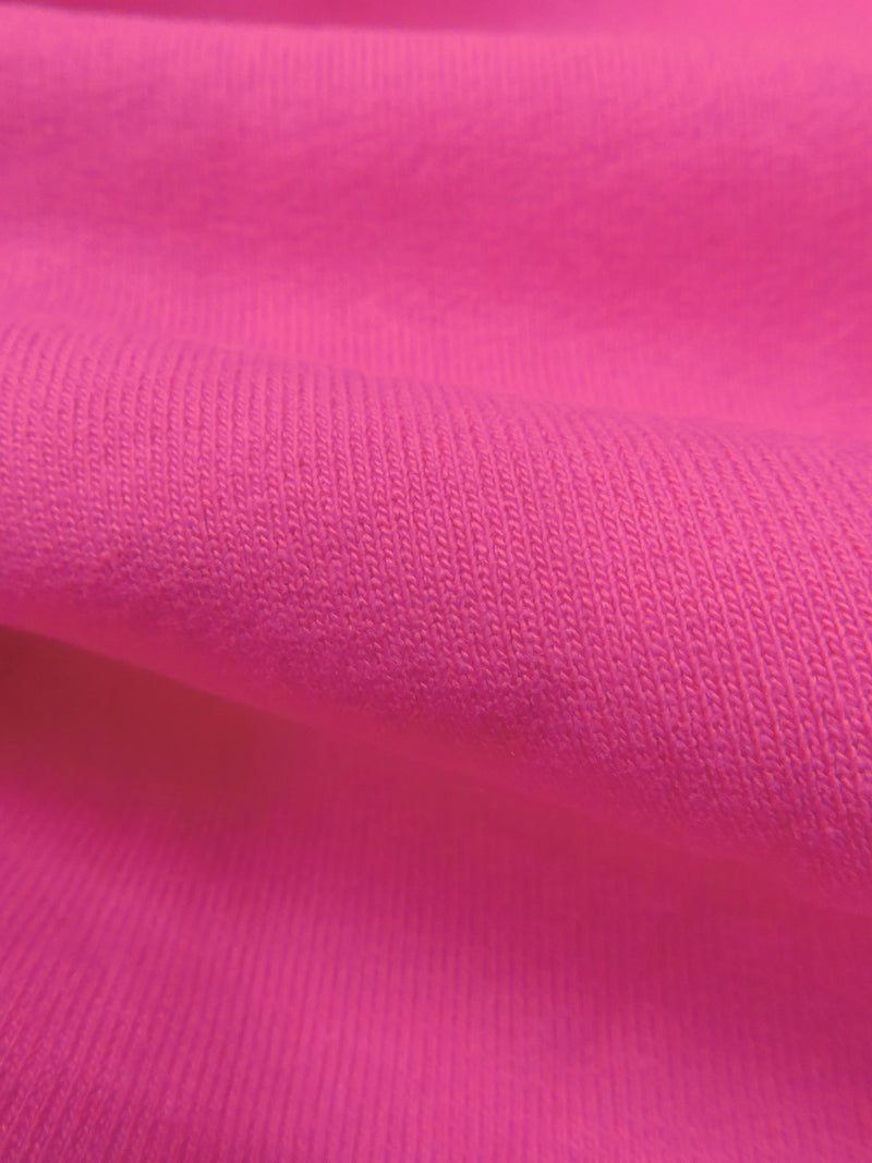 Rose Bonbon Cotton/Polyester Sweatshirt Fleece 64W