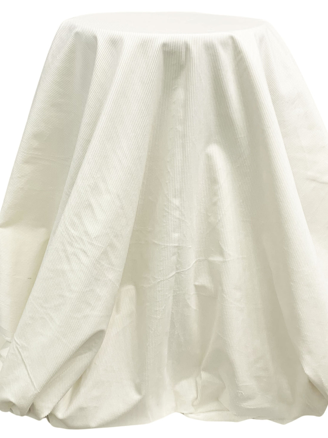 Antique Off-White Cotton/Modal/Lycra Stretch Corduroy - NY Designer - 51W