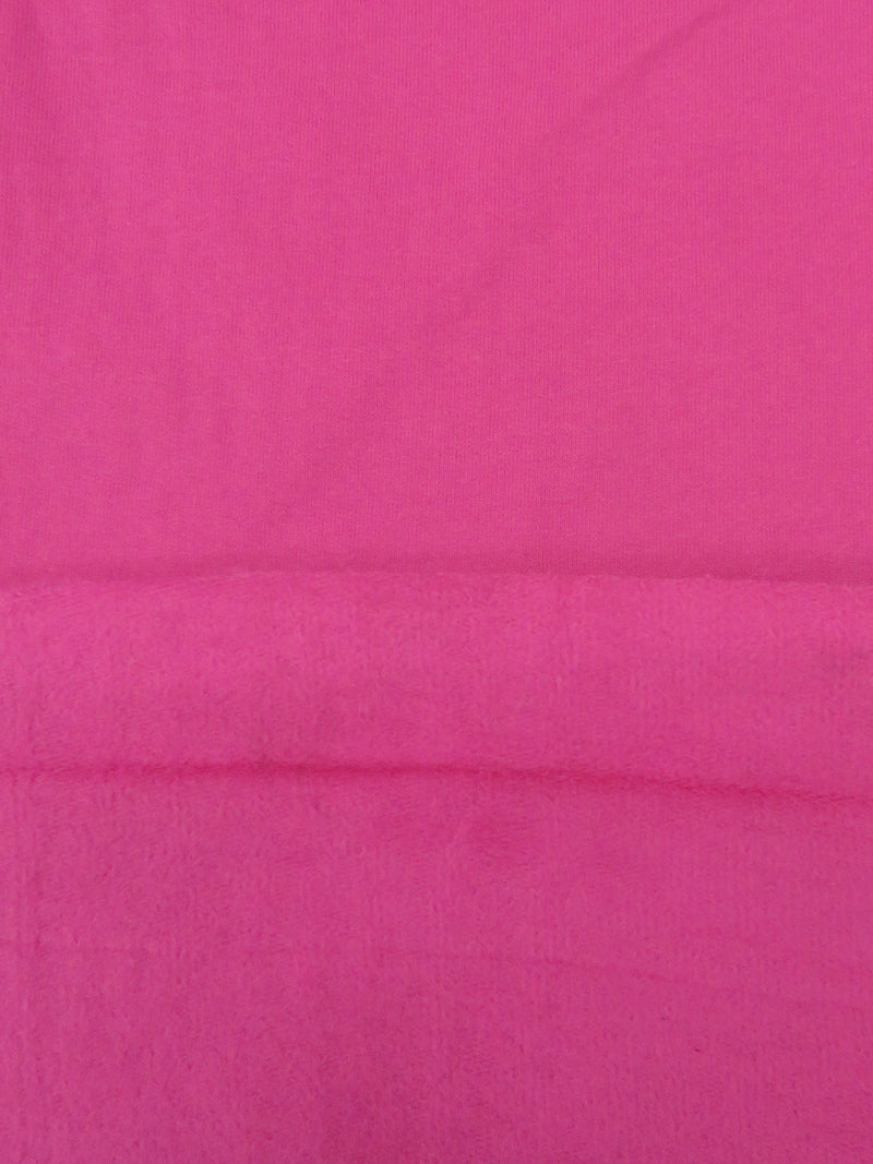 Rose Bonbon Cotton/Polyester Sweatshirt Fleece 64W