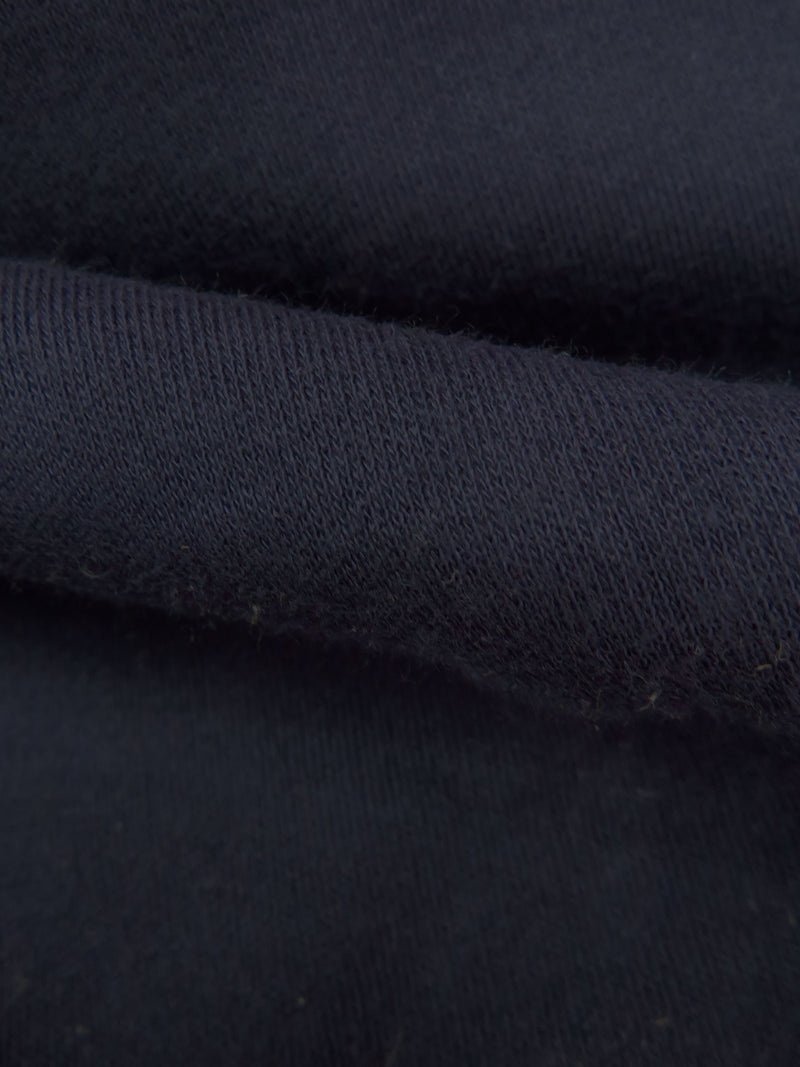 Navy Blue Cotton/Polyester Interlock Knit 54W