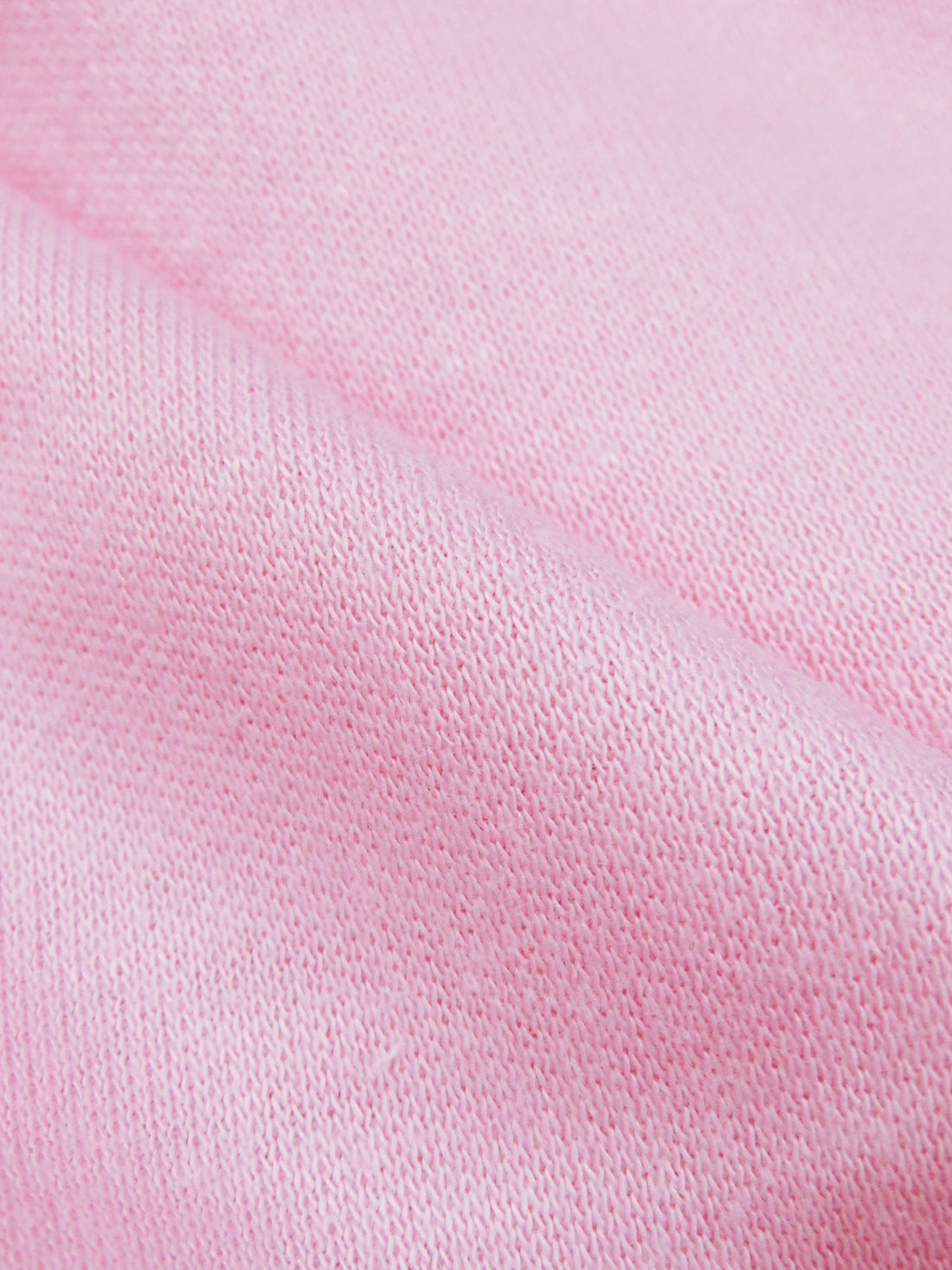 Bright Orchid Pink Cotton/Polyester Interlock Knit 64W