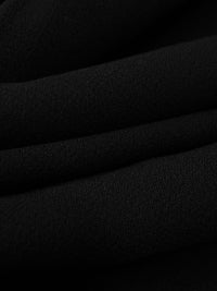 Cauldron Black 100% Rayon Crepe Challis 52W