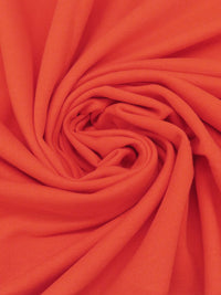 International Orange Cotton/Polyester Sweatshirt Fleece 62W