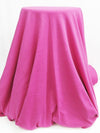 Raspberry Pink Cotton/Polyester Interlock Knit 60W