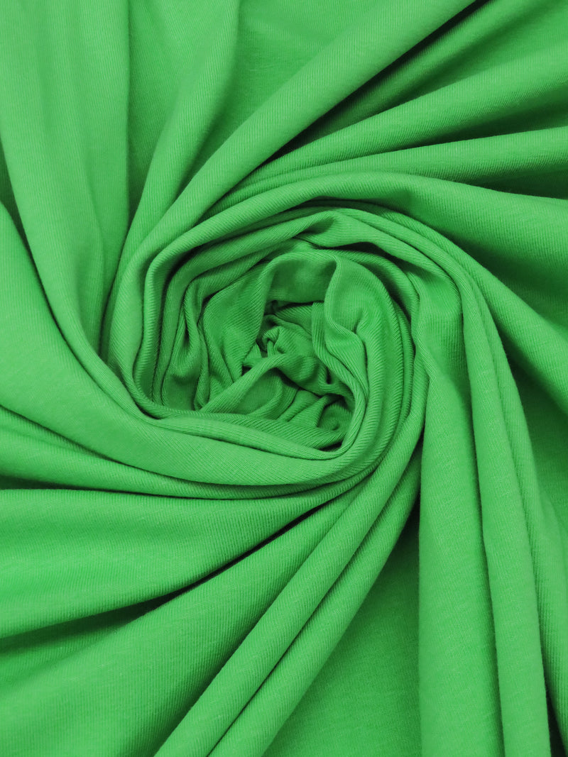 Lizard Green 100% Cotton Jersey Knit 70W