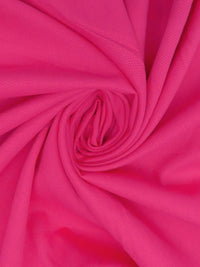 Raspberry Cotton/Polyester Pique Bottom Weight Woven 58W