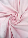 Pale Pink Cotton/Polyester Sweatshirt Fleece 56W