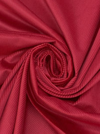 Raspberry Red Cotton/Modal/Lycra Stretch Corduroy - NY Designer - 52W