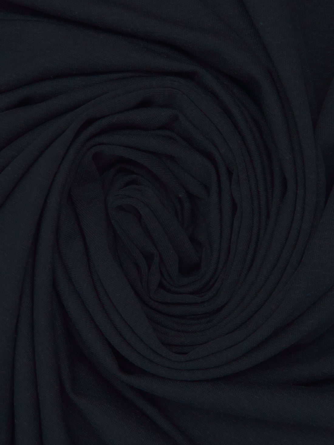 Muted Midnight Navy Rayon/Lycra Heathered Jersey Knit 60W