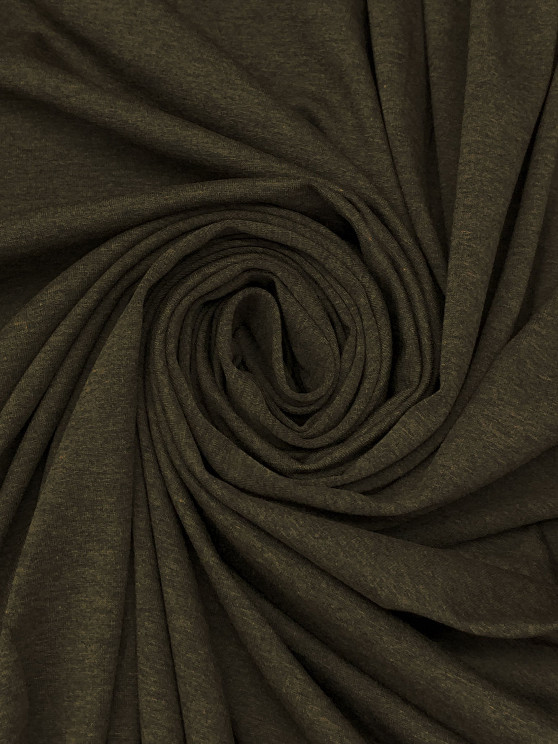 Dark Clove Rayon/Lycra Heathered Jersey Knit 60W