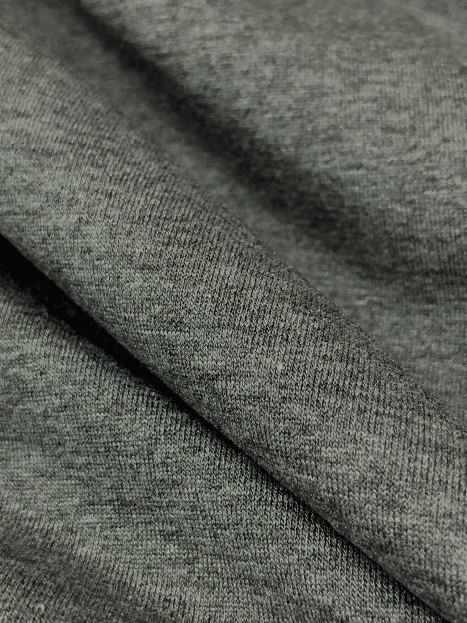 Middle Gray Rayon/Lycra Heathered Jersey Knit 62W – Fabric Mart