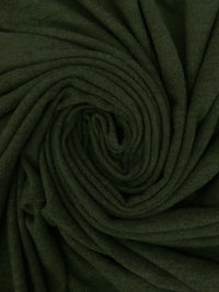 Hunter Green Polyester/Rayon/Lycra Heathered Brushed Sweater Knit - Michael Stars - 55W
