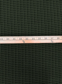 Ripe Olive Green/Black 100% Rayon Abstract Print Challis - Michael Stars - 55W