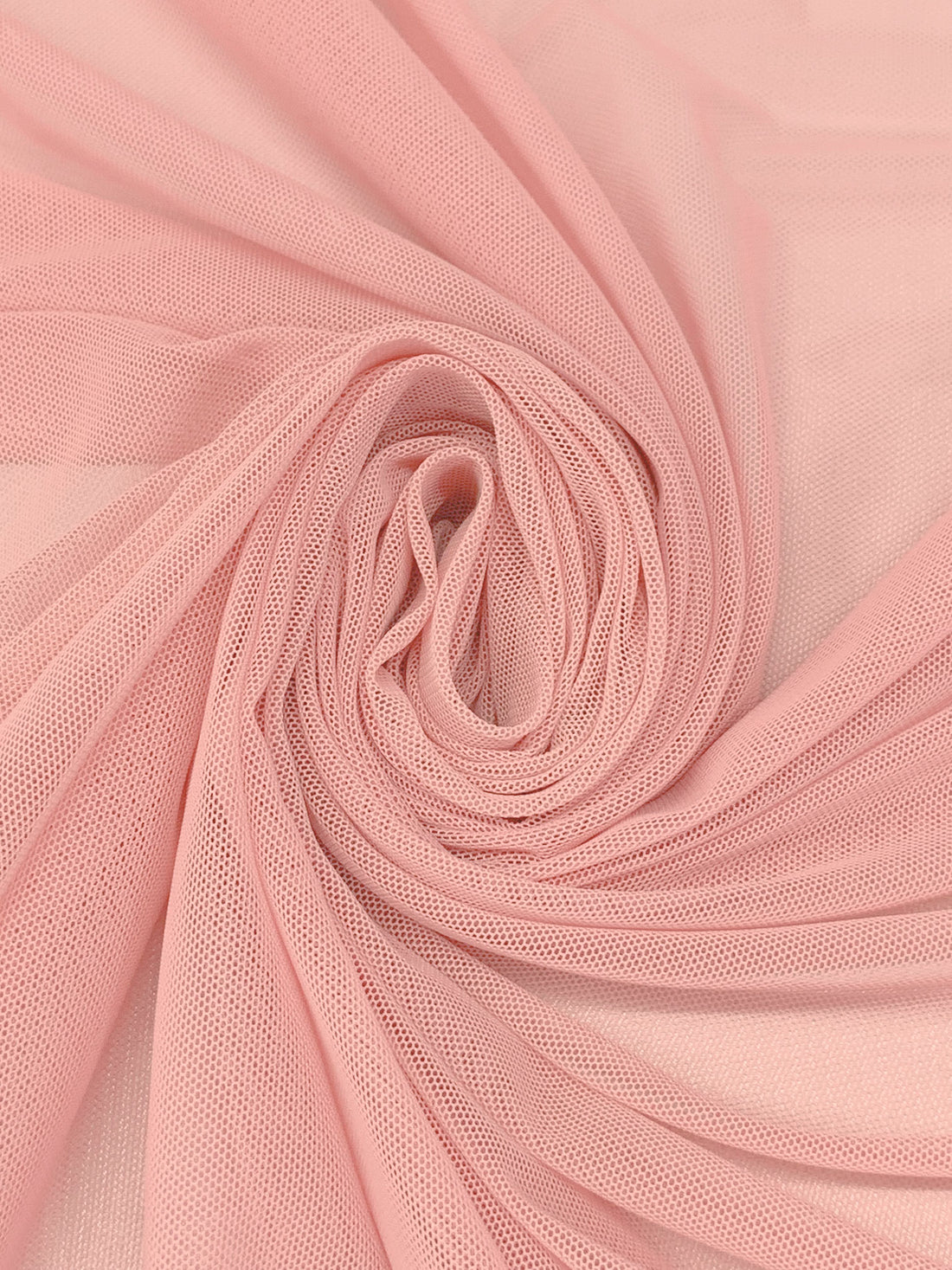 Melon Pink 100% Polyester Mesh Netting - NY Designer - 62W