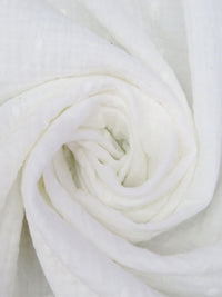 Ghostly White 100% Cotton Dot Double Gauze - Michael Stars - 55W