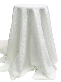 Ghostly White 100% Cotton Dot Double Gauze - Michael Stars - 55W