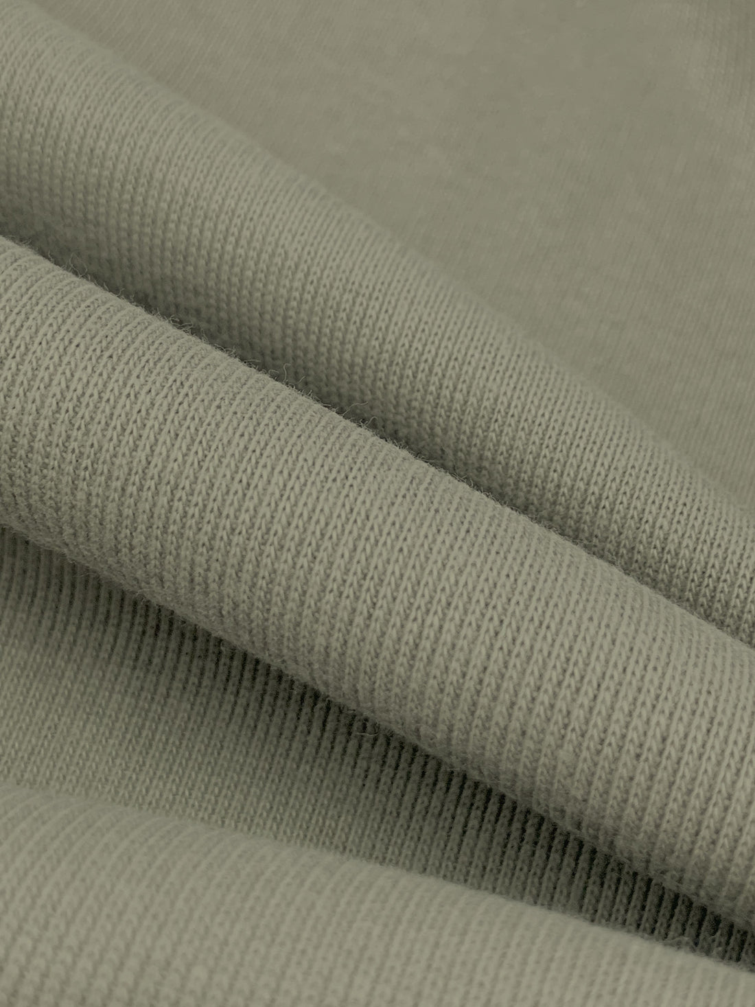 Dried Thyme Gray Cotton/Modal Fine Rib Knit - Michael Stars - 58W