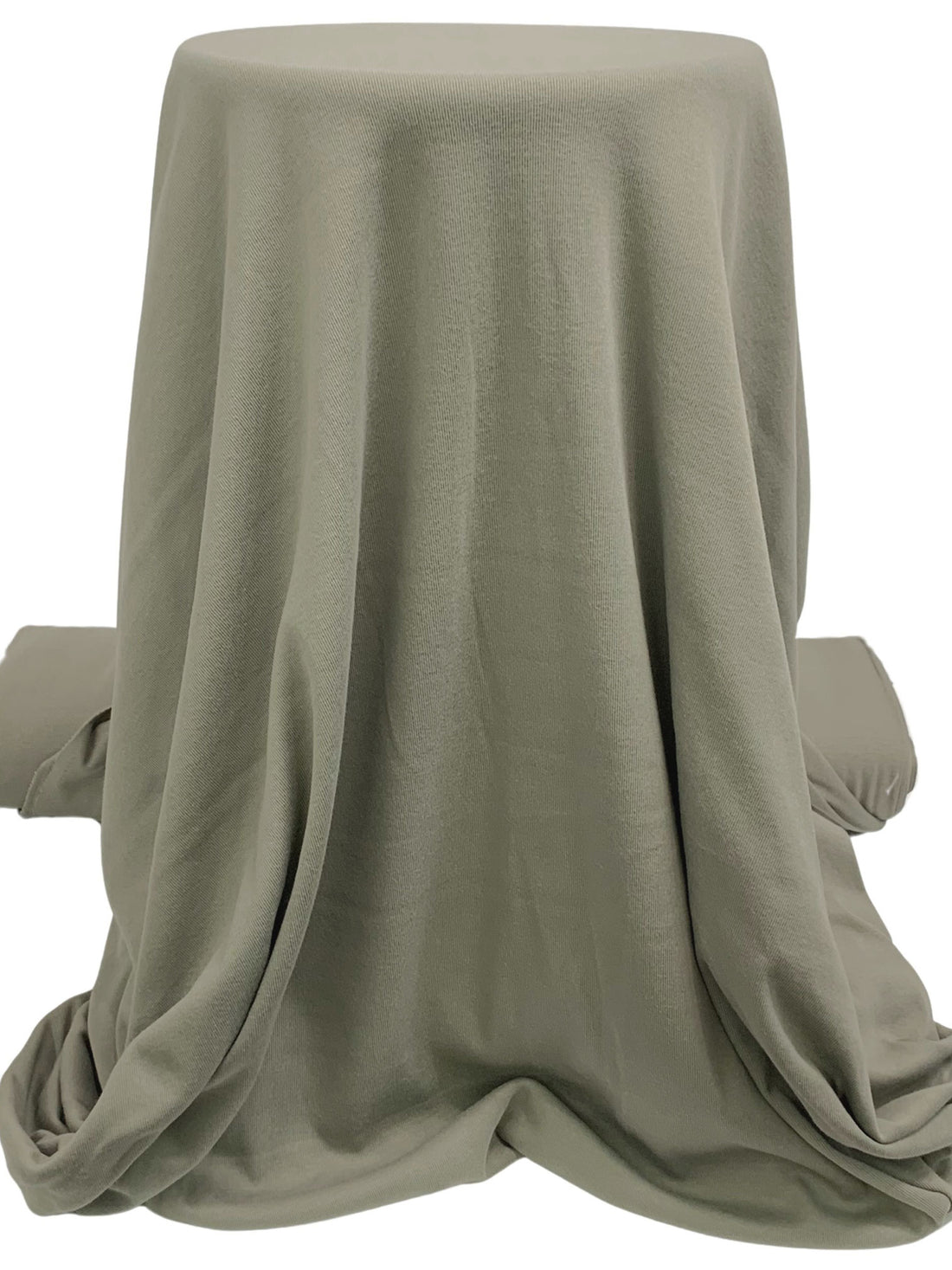 Dried Thyme Gray Cotton/Modal Fine Rib Knit - Michael Stars - 58W