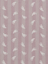 Lilac/Shadow Lavender/White 100% Rayon Footstep Print On Vertical Stripe Washed-Look Voile - Imported From Spain - 58W