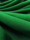 Emerald Green Polyester/Lycra Crepe Techno Knit - NY Designer - 64W