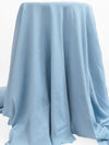 Pale Cornflower Blue Cotton/Polyester Fine Rib Knit 60W