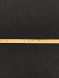 Granite Gray/Black/Cadet Blue 100% Worsted Wool Vertical Pinstripe Weave Suiting - Imported From Italy - 58W