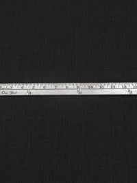 Charcoal/Black/Red Bean Wool/Nylon Glen Plaid Weave Suiting - Imported From Italy - 58W